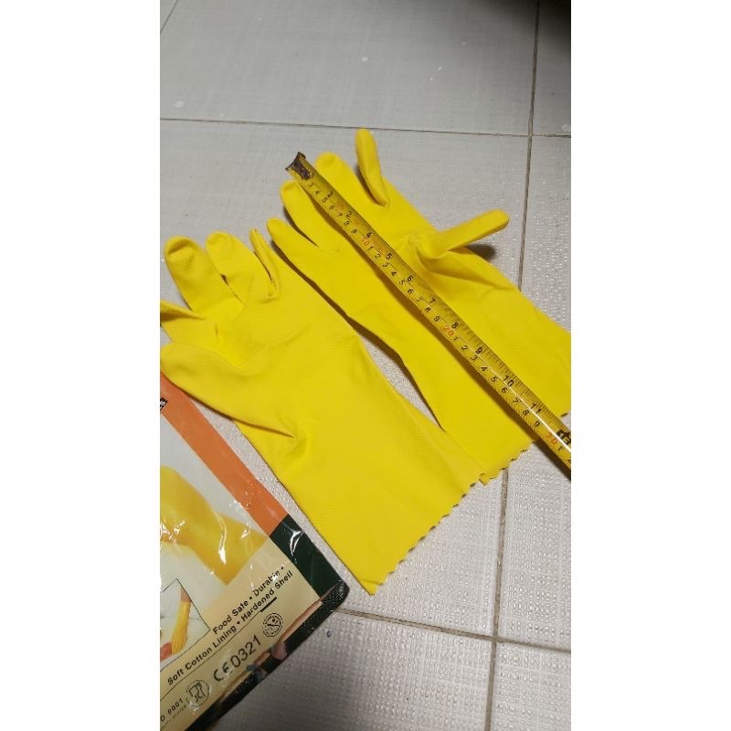 Sarung tangan karet tebal dan halus Rubberex