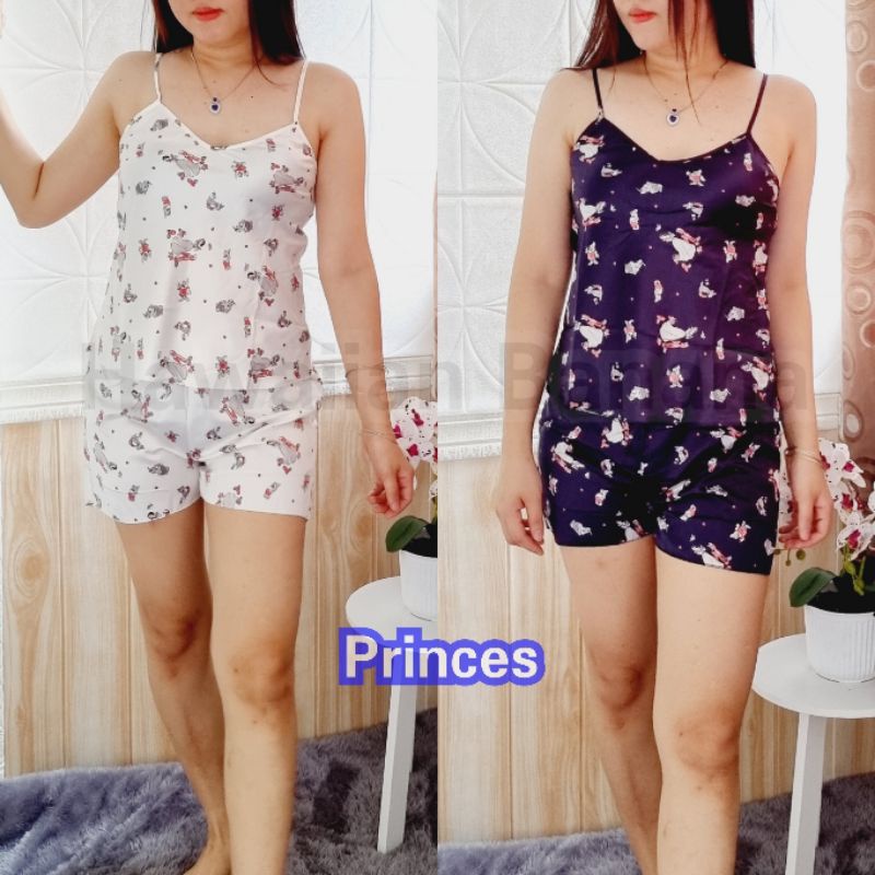 HAWAIIAN Baju Tidur HP Satin Satu Tali Dewasa Banyak Motif / Baju Tidur Import Murah / Part 1