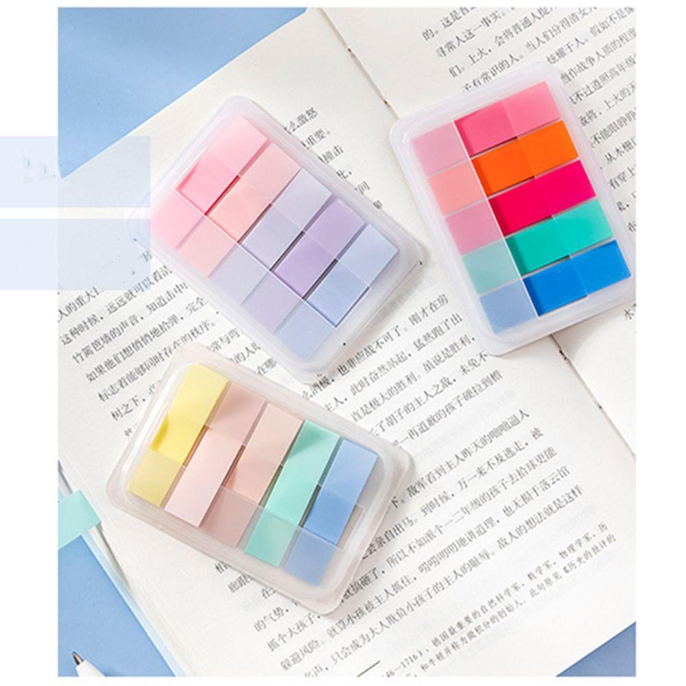 Nanas 125lembar Sticky Notes Bookmark Stationery Tab Strip Perlengkapan Kantor Label Paster Stiker