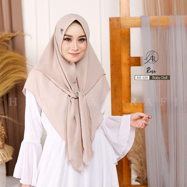 TERLARIS √ Ar 426 hijab instan by hijab ar rafi original hijab instan - INAYAHHIJAB-Rose