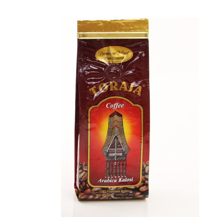 

H2J021 Kopi Toraja Arabica Kalosi Premium 200 Gram Halus (Fine Ground) Hyh1Yjj