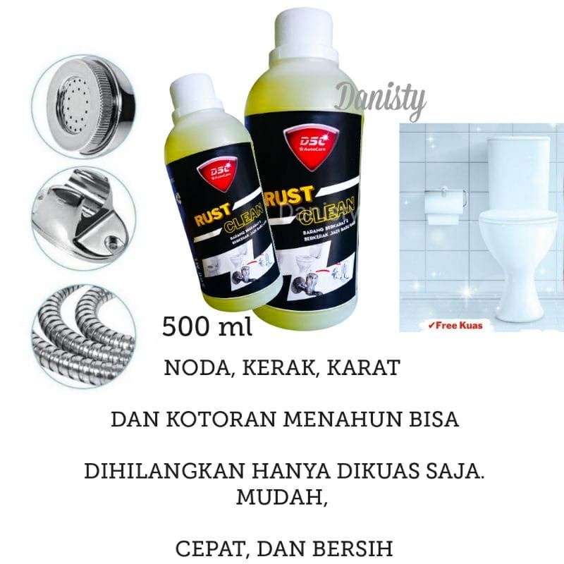 Pembersih kran stainless chrome besi kran kamar mandi kerak keramik