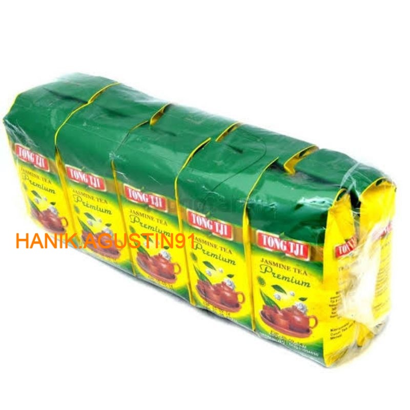 

Teh Tubruk Seduh TONG TJI TONGTJI Melati Premium Kecil - Jasmine Tea / Teh Tong Tji Premium Jasmine Tea 1 Pack 10x10g (Teh Seduh)