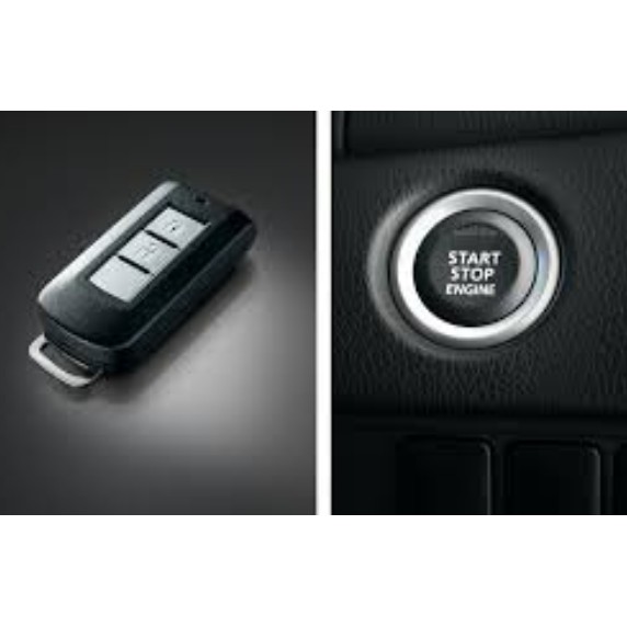 ENGINE START stop tombol button Passive Keyless Entry Alarm Car Remote PKE dari remote push system kunci mobil