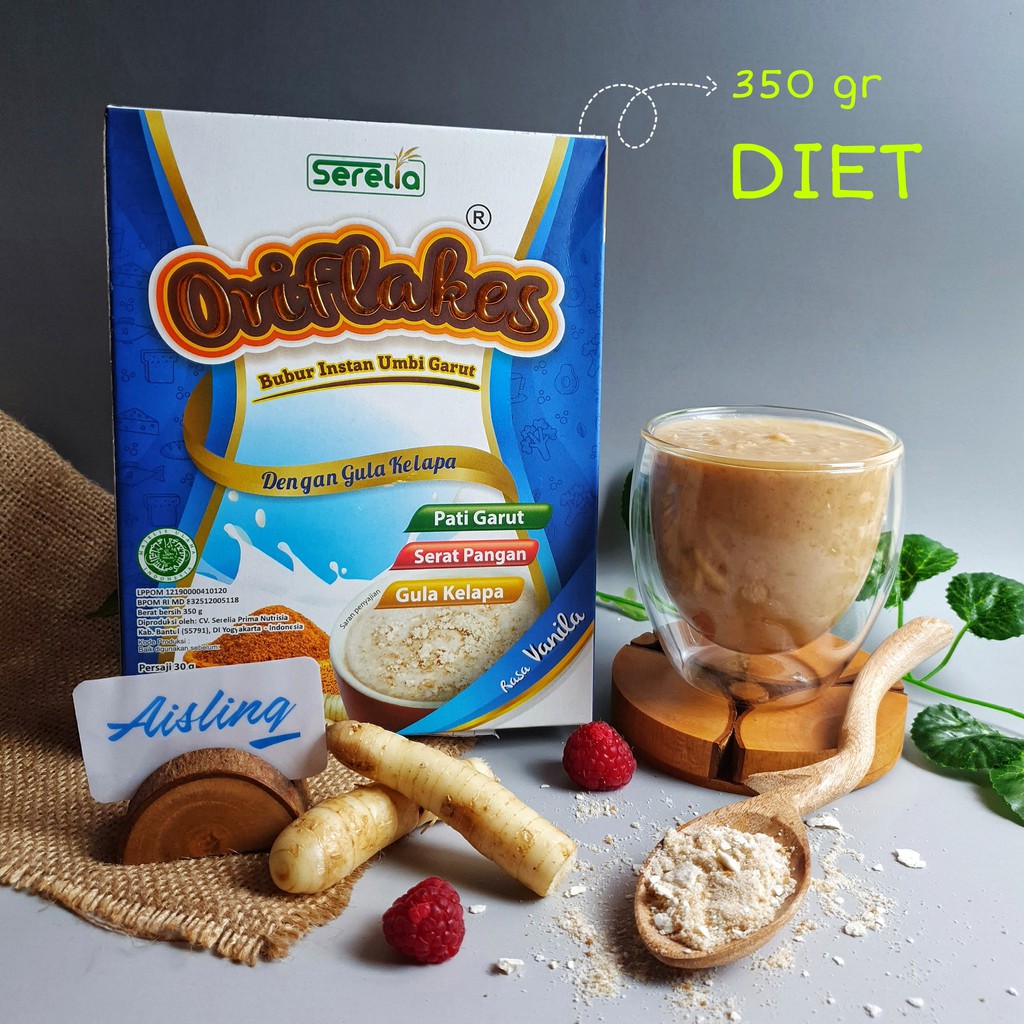 

Oriflakes Slim DIET sereal umbi garut oriflakes slimy
