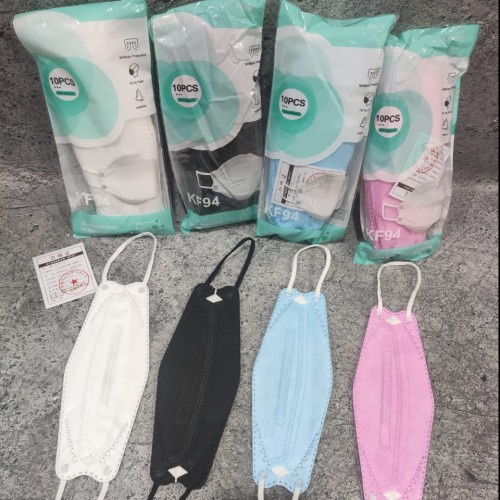 Masker KF94 4PLY Mask KF 94 / Masker MIRIP sensi convex Korea 4PLY KN95 N95 Putih
