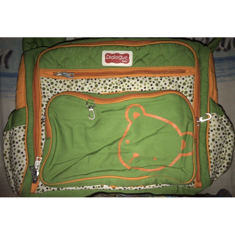 Preloved bundling Tas Dialogue Baby & Gendongan Kuma Kuma