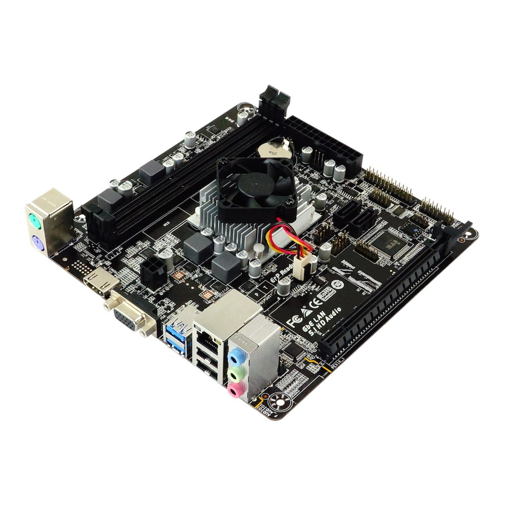 BIOSTAR Motherboard A68N-5600E AMD CPU onboard A4-3350B DDR3 Mini-ITX