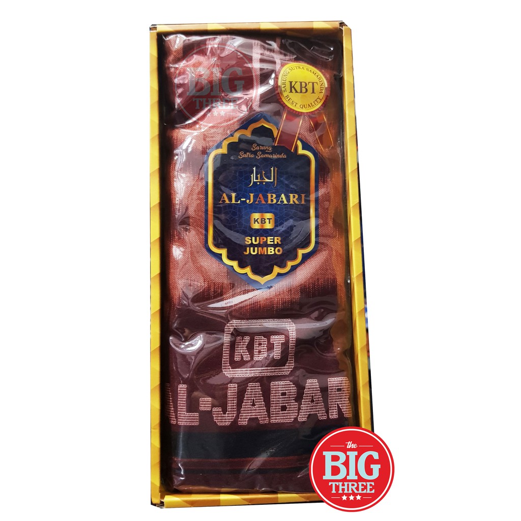 AL-JABARI Sarung Sutra Samarinda 120x96 cm - ALJABARI / AL JABARI - 1 Kotak