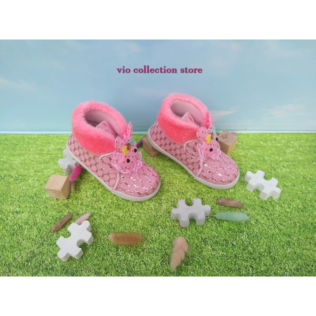 PROMO - SEPATU BALITA - SEPATU BABY - SEPATU ANAK PEREMPUAN - SEPATU BOOT - SEPATU BOOTS - C66