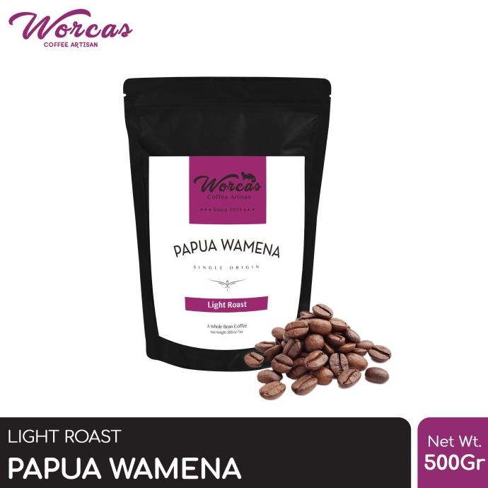 

[COD] Kopi Arabica Papua Wamena 500 Gram Light Roast (Biji/Bubuk) [COD]