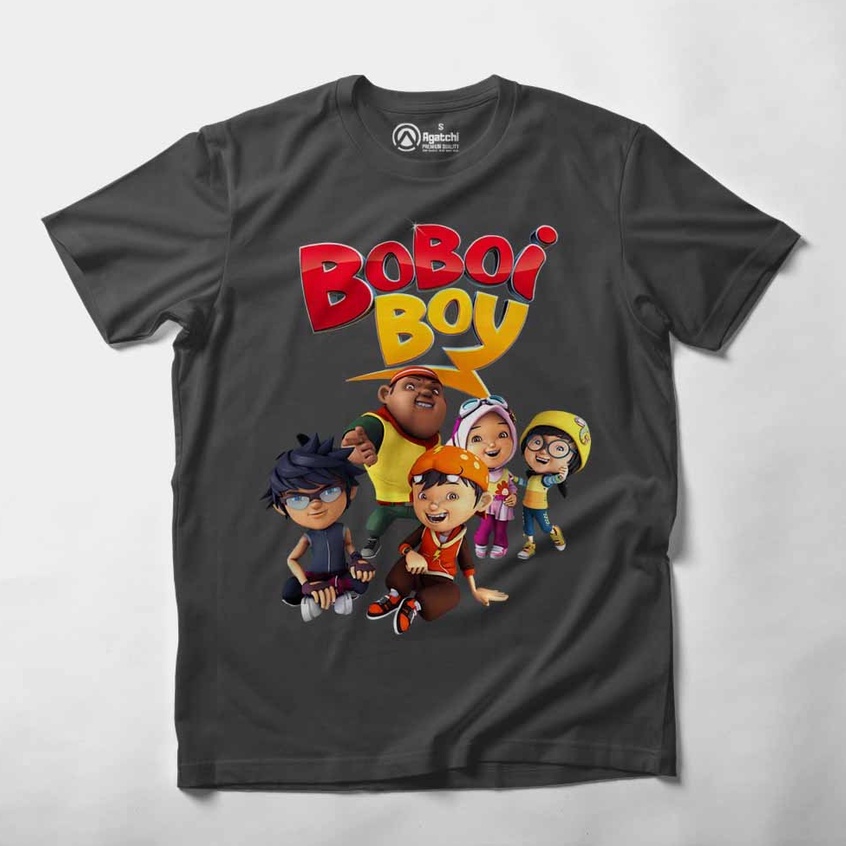 Kaos Atasan Anak Laki Laki Kids T Shirt BoboiBoy And Friend