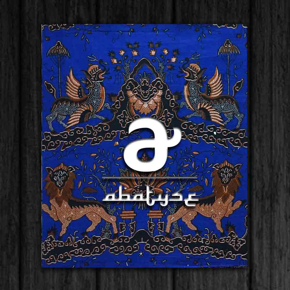 Kain Batik Cirebon Motif Barong & Paksi Naga Liman Biru - Batik Cirebon - Kain Batik - Batik Mega Me