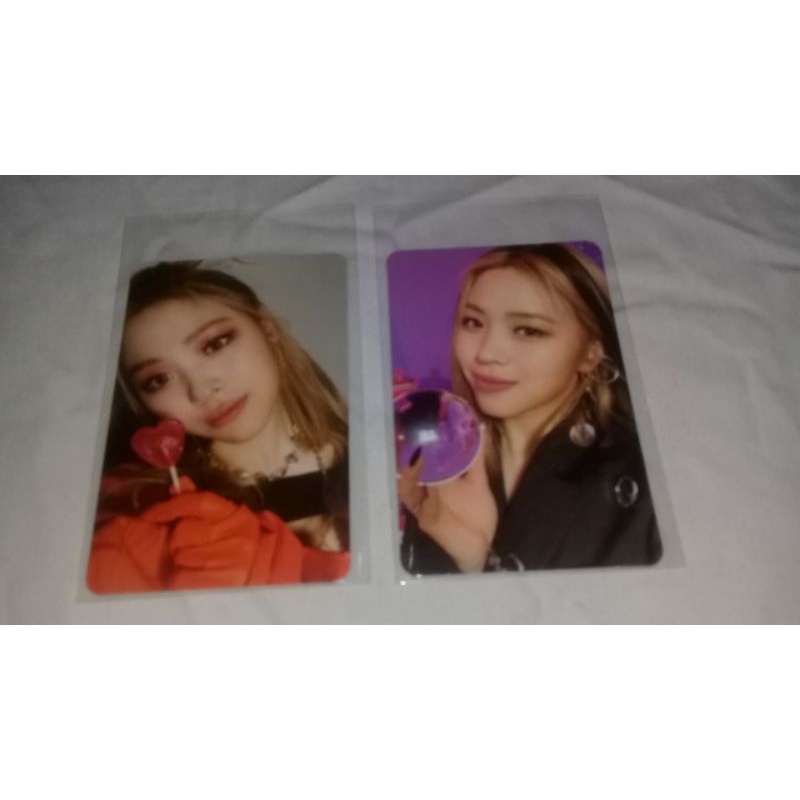 (BOOKED) Photocard official Ryujin Crystal