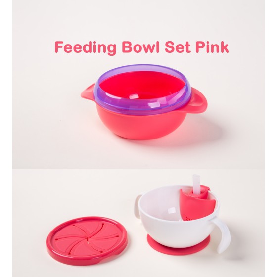 Baby Feeding Bowl Set | Mangkok Tempat Makan Bayi