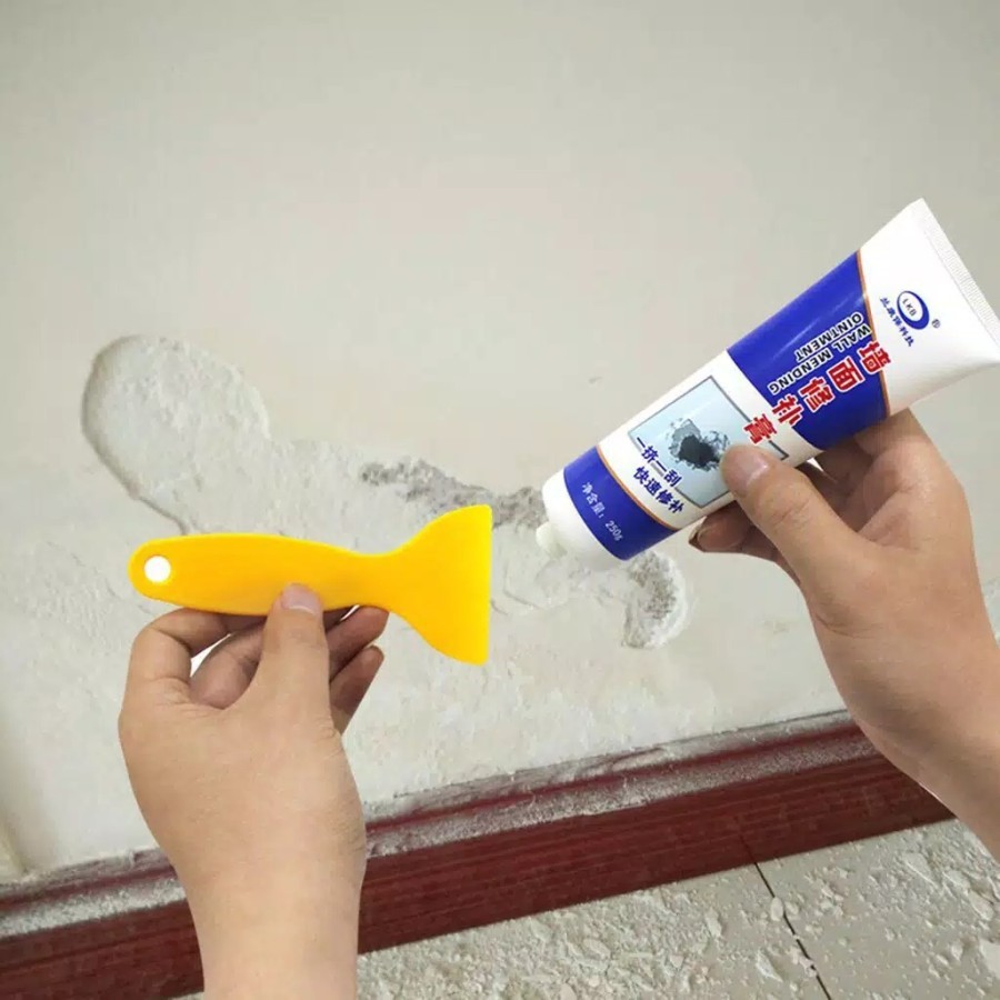 KRIM TAMBAL DINDING PASTA CREAM DEMPUL WALL REPAIR TEMBOK INSTANT