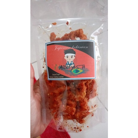 

keripik usus/usus crispy