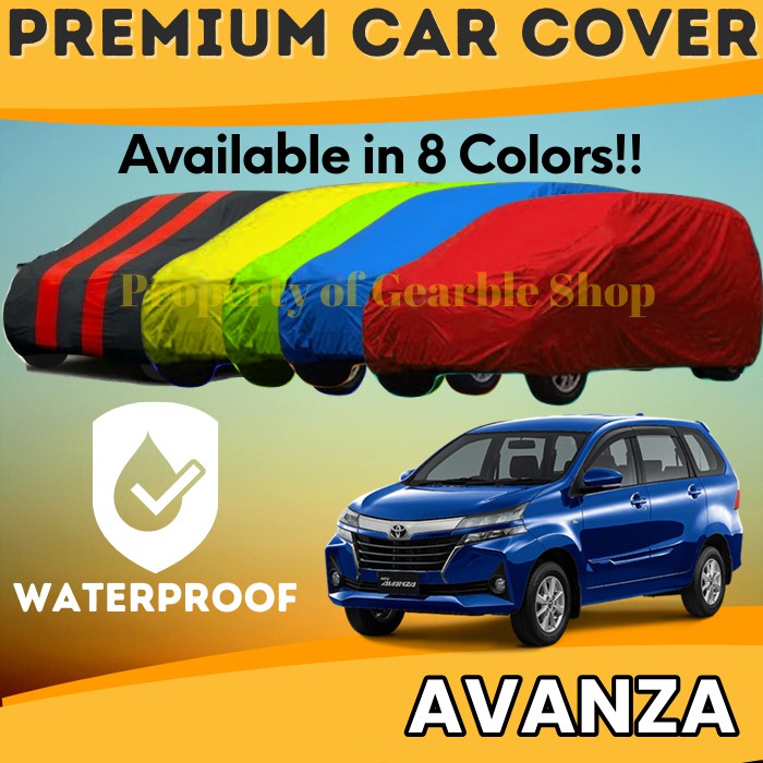 Sarung Mantel Body Cover Penutup Mobil Avanza Selimut Jas Pelindung Mobil Avanza Waterproof Anti Air