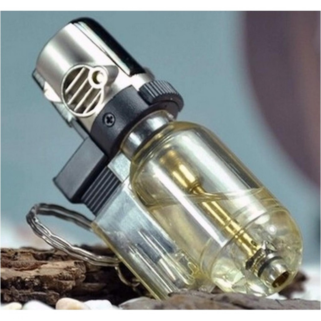 Mancis Gas Korek Gas Torch Flame Korek Api Bara Jet Unik Perlengkapan Outdoor EDC Korek Laser Hadiah