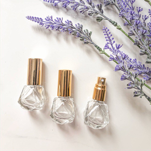 Botol Perfume Spray kaca diamond 8ml