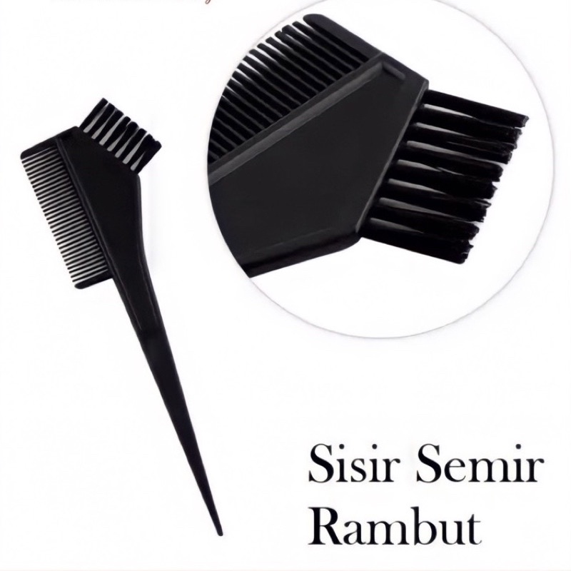 SISIR SEMIR HITAM KUAS 12PC LUSINAN GROSIR 1 LUSIN