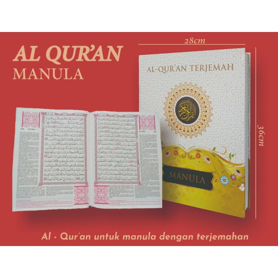 AL QURAN TERJEMAHAN MANULA BESAR