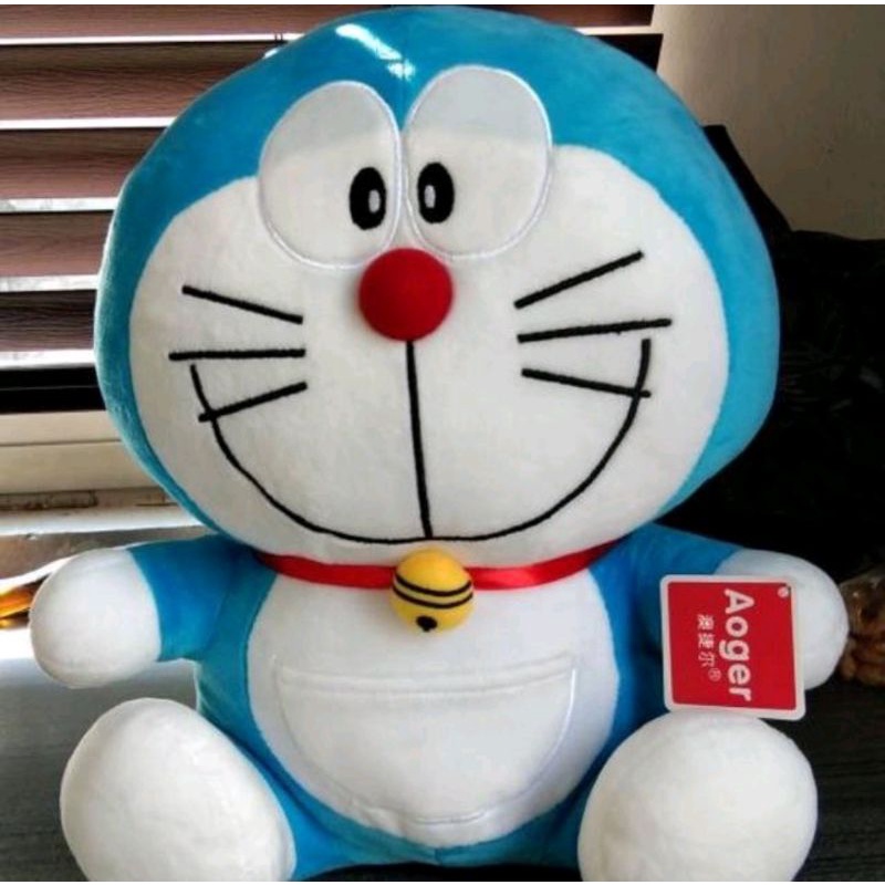 BONEKA DORAEMON SENYUM &amp; MULUT KETUTUP  UKURAN TINNGI  22 &amp; 32 &amp; 62 CM(IMPORT)