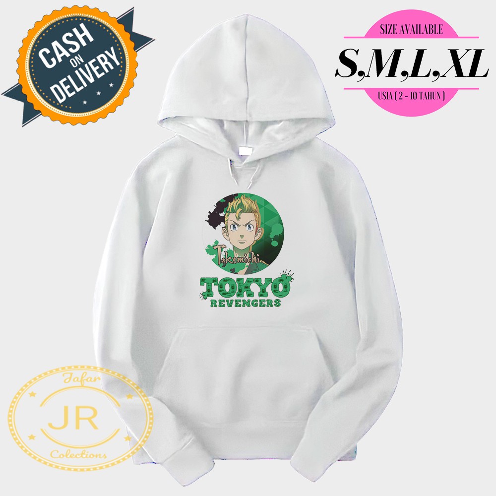 Hodie Anak Tokyo Revengers Takemichi Terbaru/Jaket Hoodie Anak Takemichi Tokyo Revengers Murah Trend