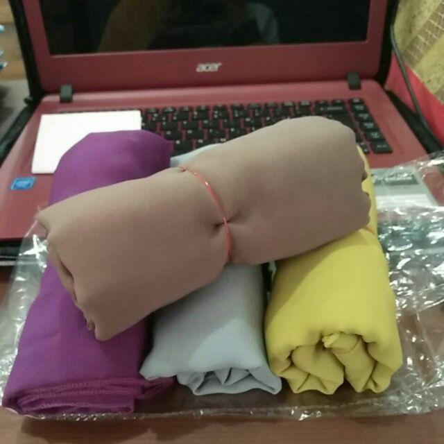 Jilbab Segiempat BELLA Square double hycon Tidak Licin Jilbab Segiempat BELLA Square double hycon Tidak Licin