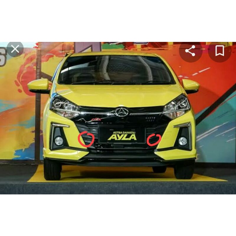 tutup baut bumper ayla 2020