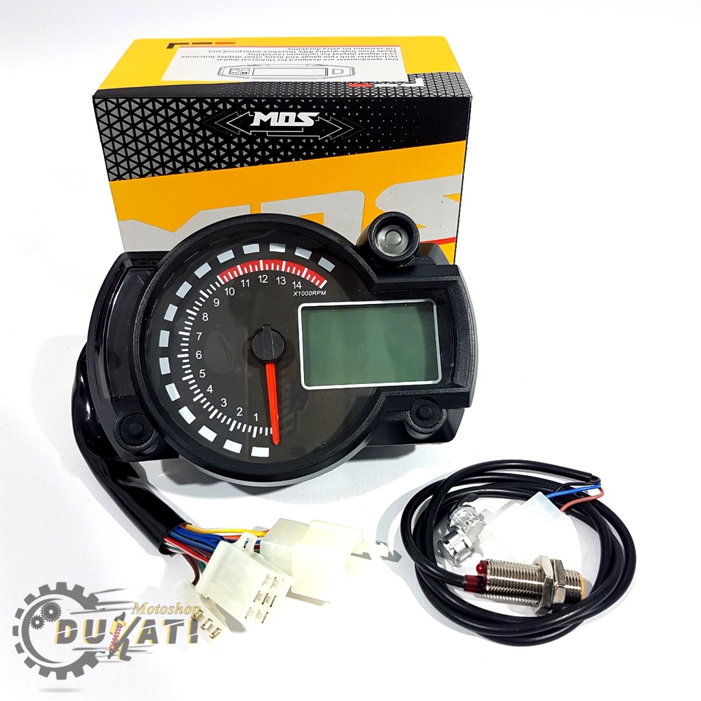 SPEEDOMETER RX2 N KOSO SPIDO SPEEDOMETER RX2N DIGITAL LED KOSO RX2