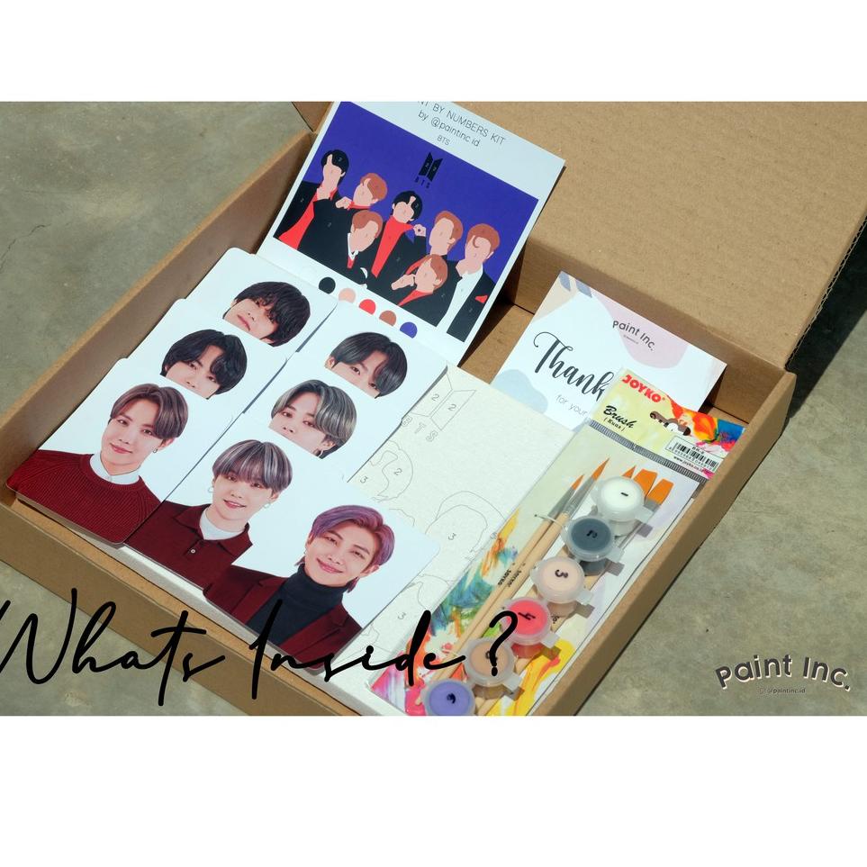 

lrot Paint by Numbers Kit: BTS | Paint Inc. ID | Painting Kit | Paint by Number | Paint Kit ^o^ 52