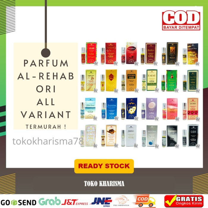

GROSIR Parfum Al Rehab 6 ml Non Alkohol