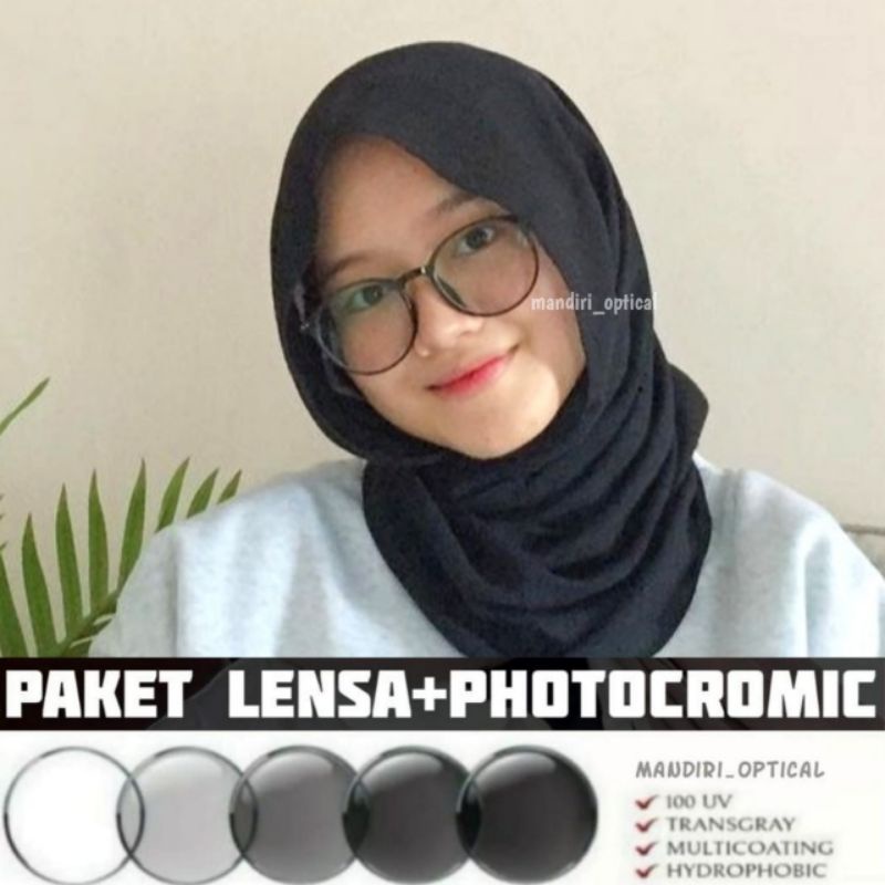 COD (Paket Frame+lensa antiradiasi)| Kacamata photocromic | kacamata minus | kacamata wanita | gratis lensa antiradiasi | kacamata felis | frame 2126 | kacamata murah