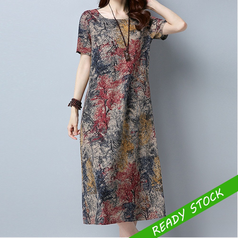 baju long dress