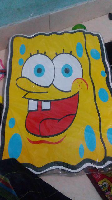 Meja Lipat / Laptop / Lesehan / Ngaji / Makan / Belajar / Meja Lipat Karakter Spongebob