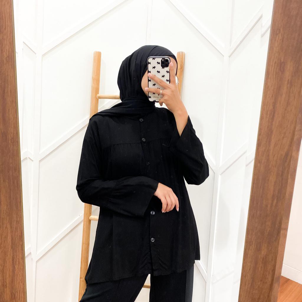 PROMO JELITA BLOUSE - blouse wanita / blouse kekinian / blouse cantik / simple blouse / blouse polos