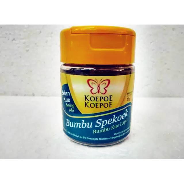 

KOEPOE KOEPOE BUMBU SPEKOEK 25 GRAM (ISI 6 BOTOL)