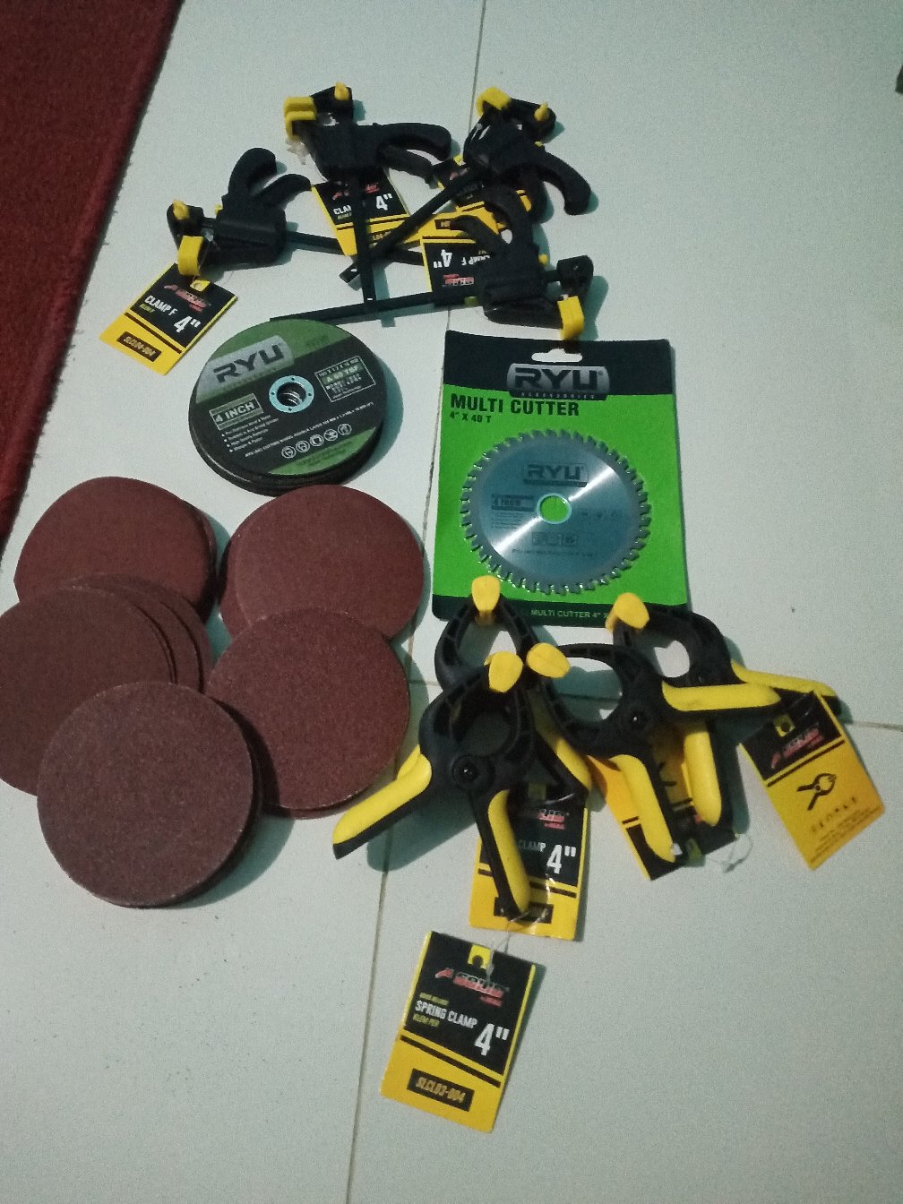 Solid F Clamp Klem Kayu F 4 - Diy Woodworking Alat Jepit Penjepit