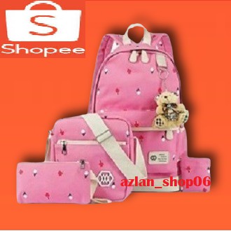 AZLAN_SHOP06 - TAS RANSEL ANAK SEKOLAH PEREMPUAN / TAS RANSEL ANAK SEKOLAH WANITA TERBARU 2021