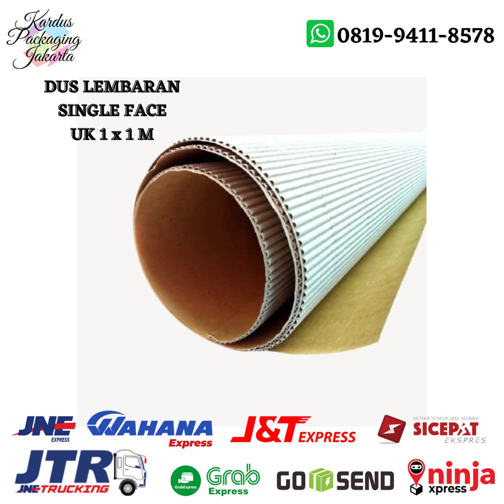 

Dus Lembaran Single Face Uk 100 x 100 Cm