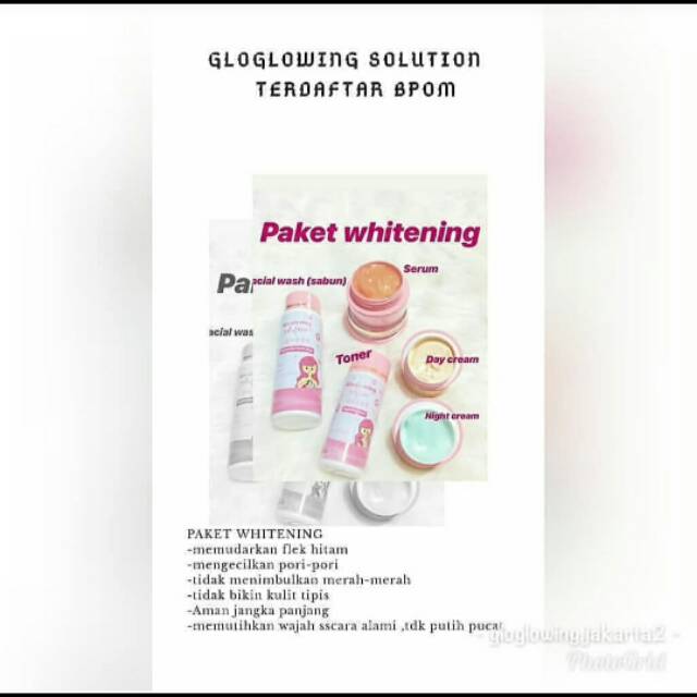 Gloglowing skincare
