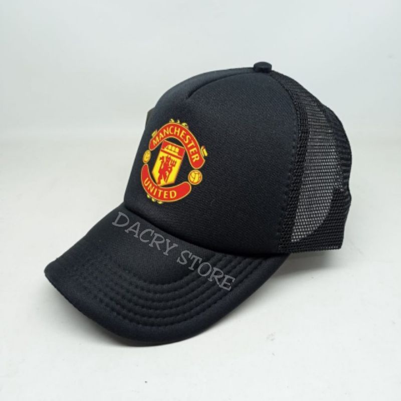 Topi klub MU emyuu hitam
