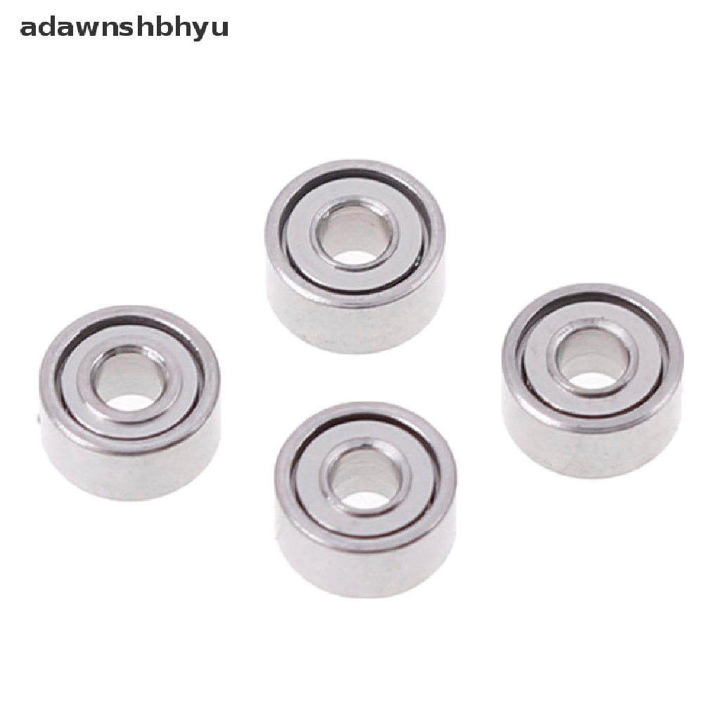 Adawnshbhyu 10Pcs 681XZZ 1.5x4x2mm open Miniatur bearings ball mini hand bearing spinner