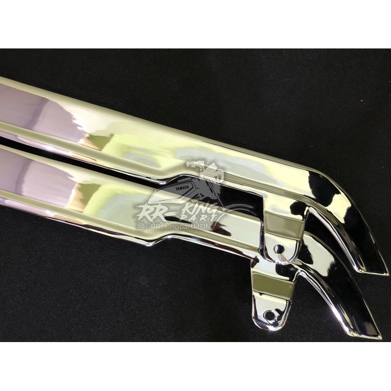 tutup rantai rx king lawas swing arm bulat chrome.