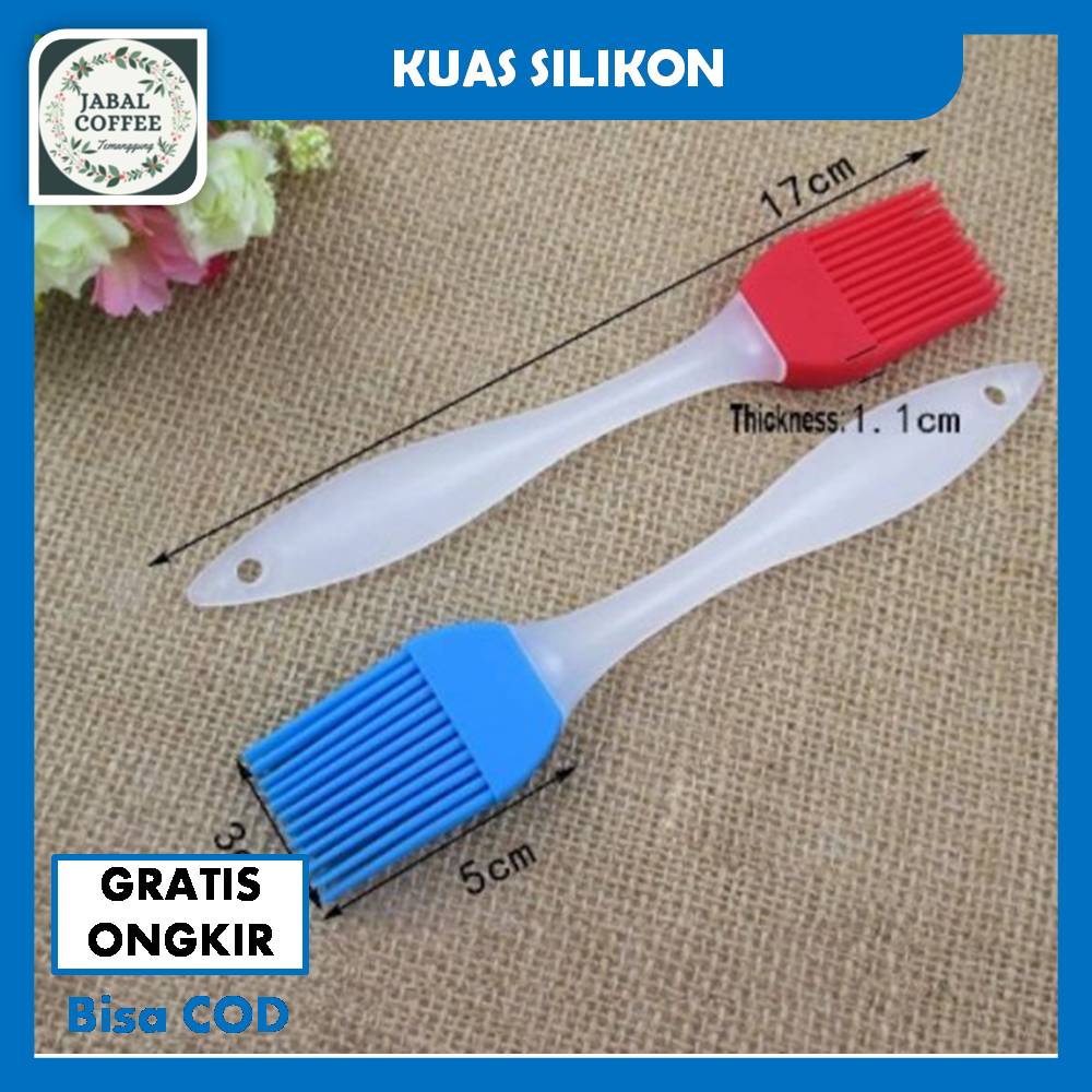 Kuas Kue Serbaguna / Kuas Mentega Silikon / Kuas Roti Silicon / Food Brush Silicon J55