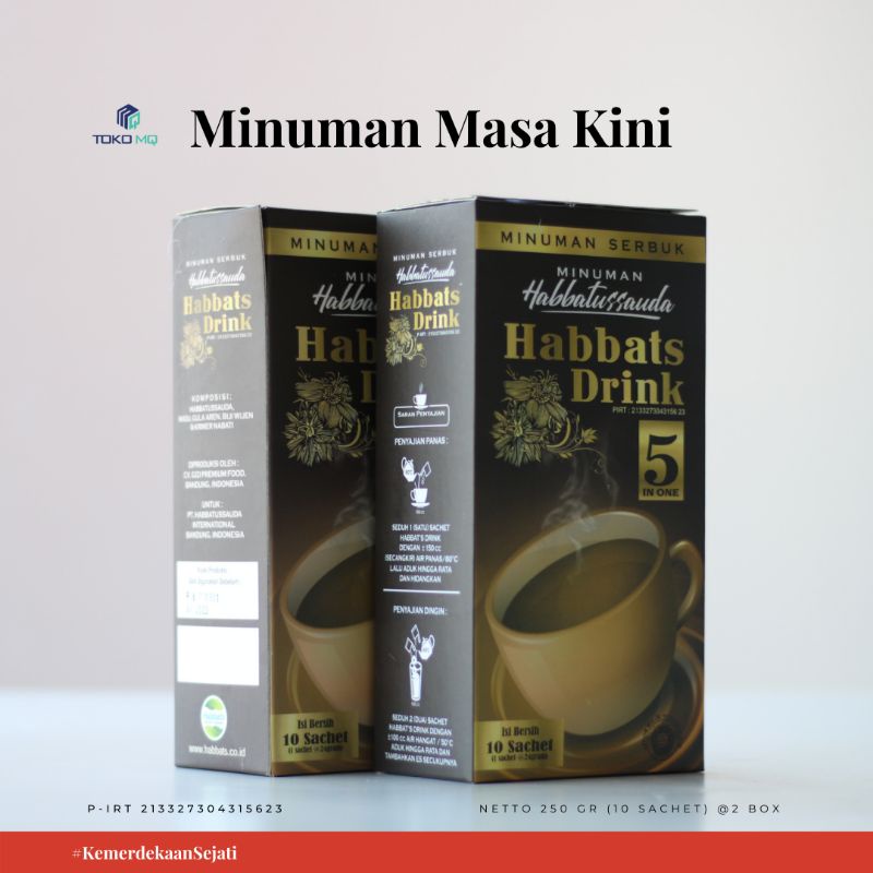 

(BUY 1 GET 1) Habbats Drink Habbatussauda 10 Sachet