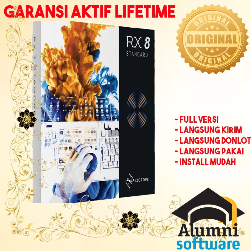 [FULL VERSION] Izotope RX 8 LIFETIME Software - GARANSI AKTIVASI