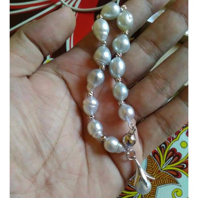 Gelang mutiara air laut mutiara lombok