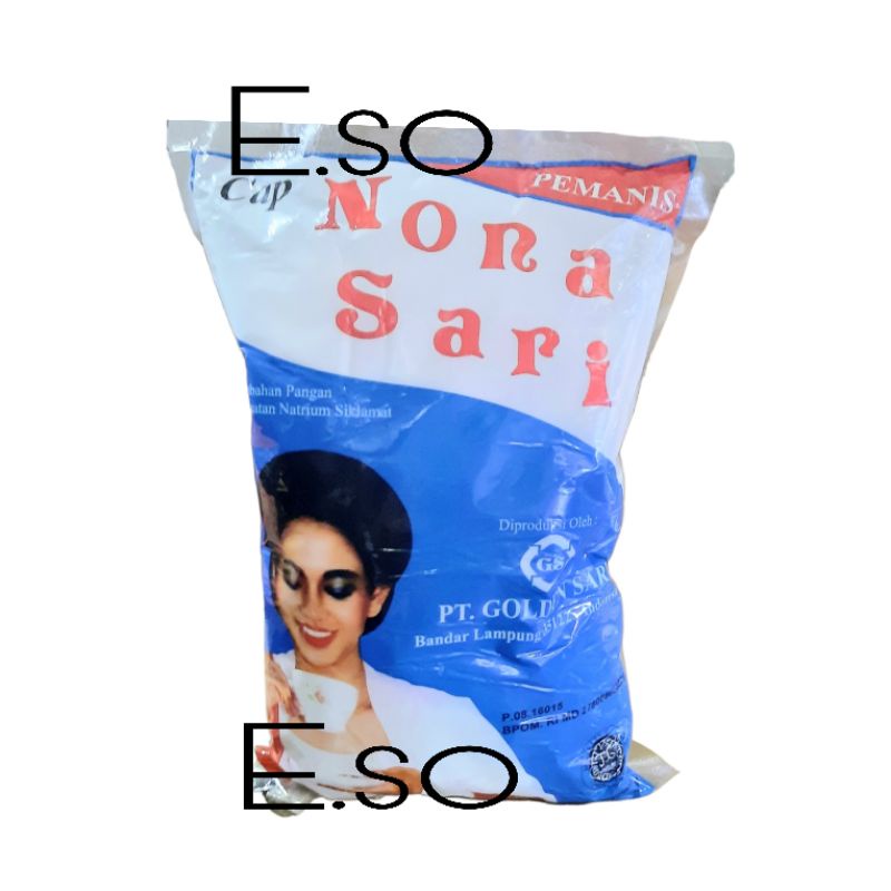 pemanis cap nona sari 1kg - sari manis sodium siklamat